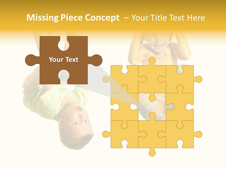 Standing Wave White PowerPoint Template