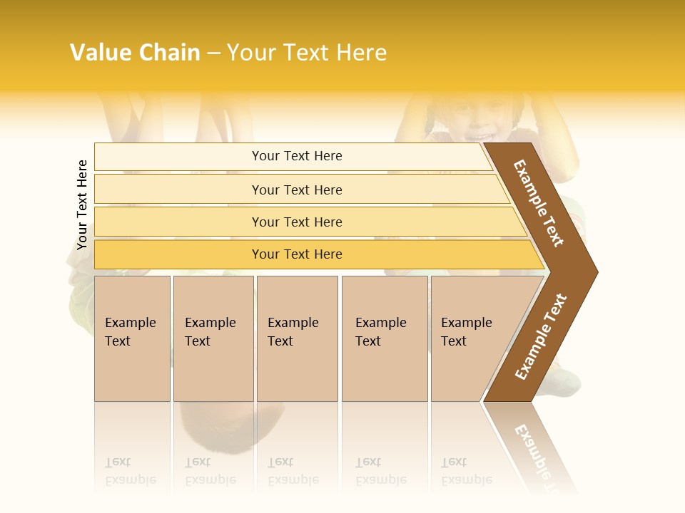 Standing Wave White PowerPoint Template