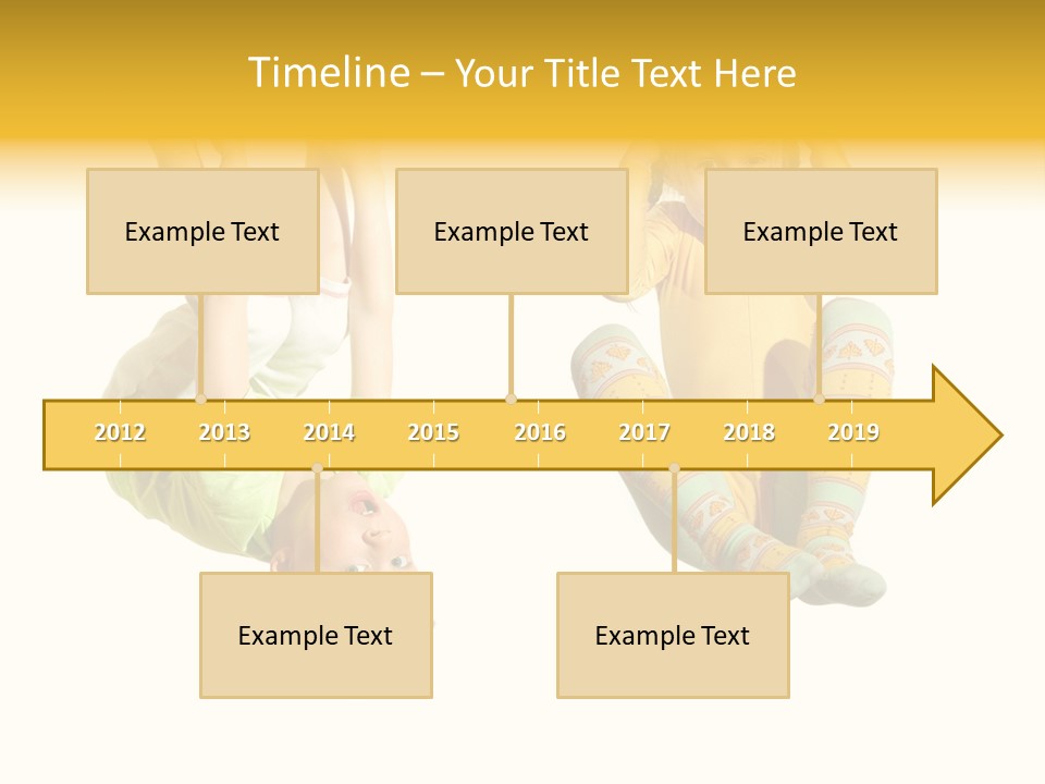 Standing Wave White PowerPoint Template