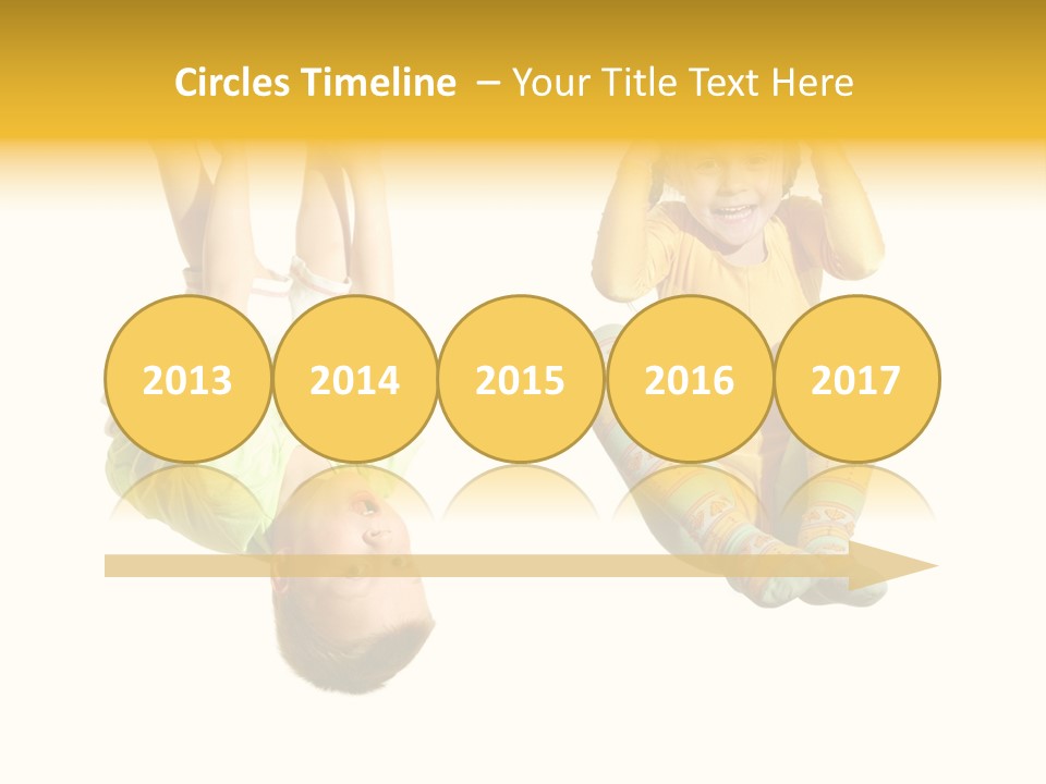 Standing Wave White PowerPoint Template