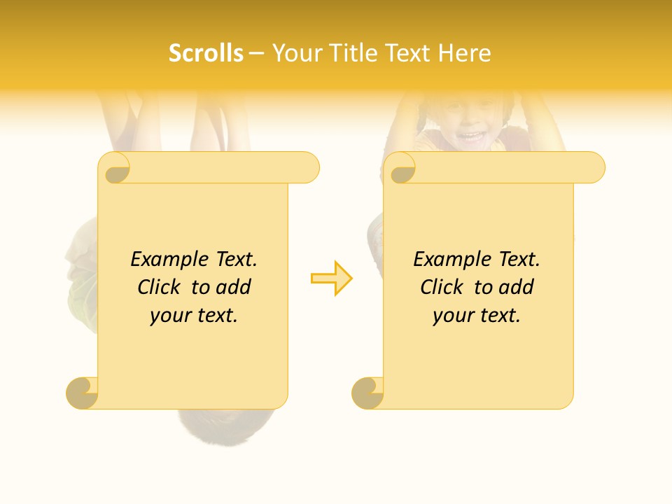 Standing Wave White PowerPoint Template