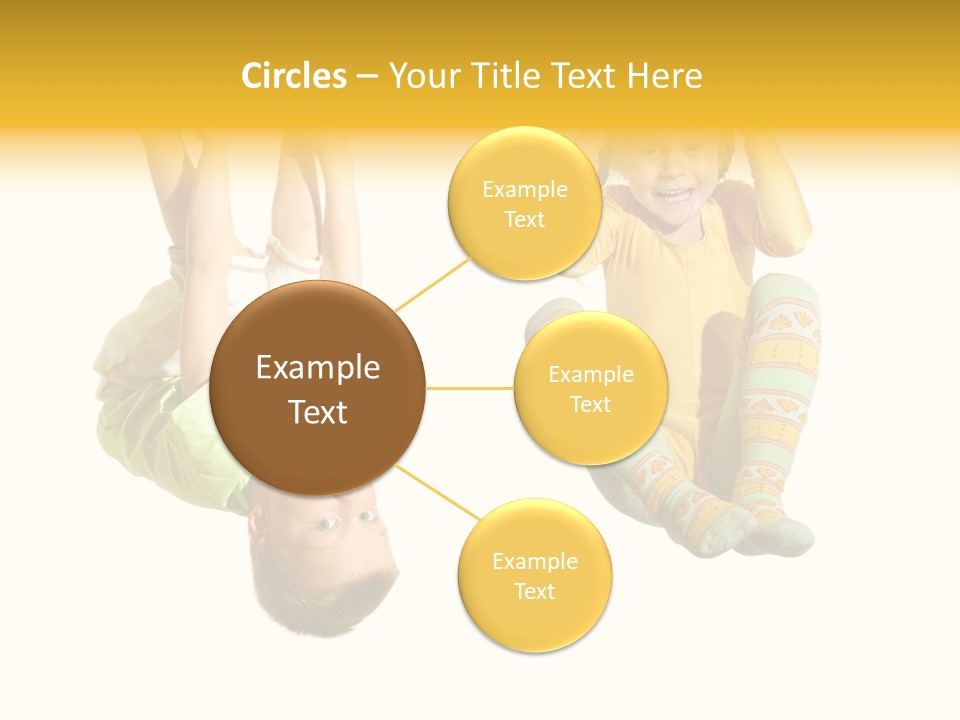 Standing Wave White PowerPoint Template