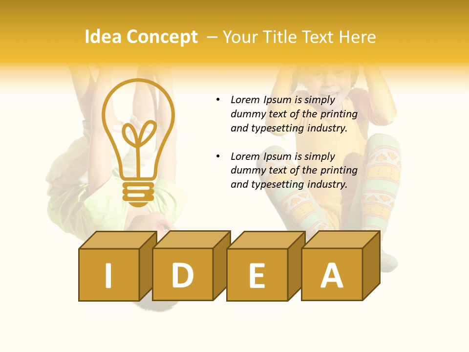 Standing Wave White PowerPoint Template