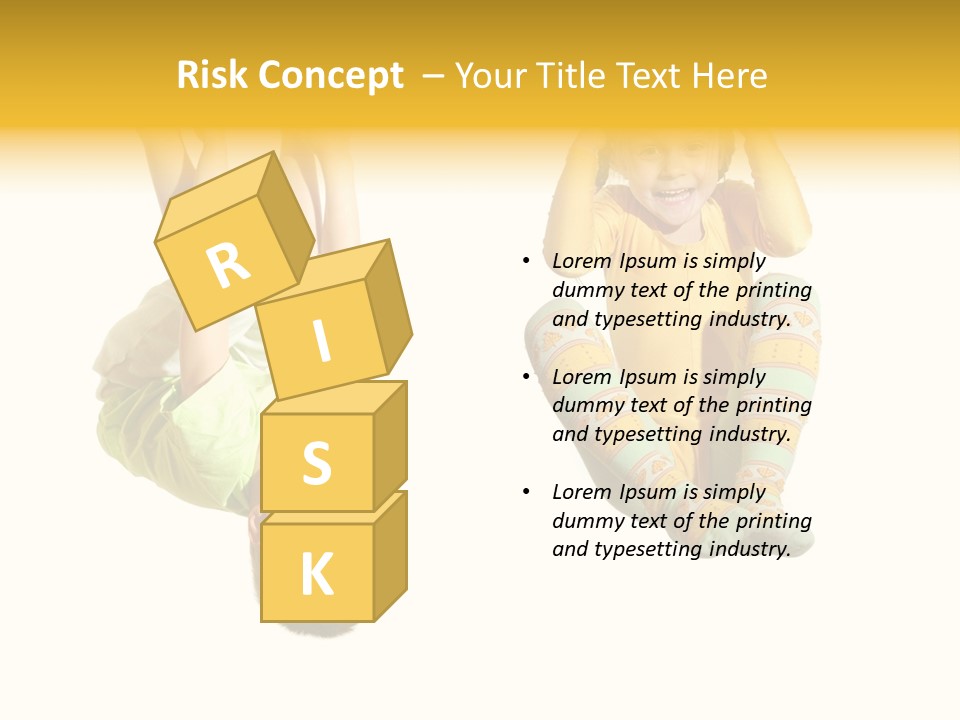 Standing Wave White PowerPoint Template