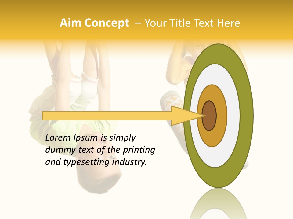 Standing Wave White PowerPoint Template