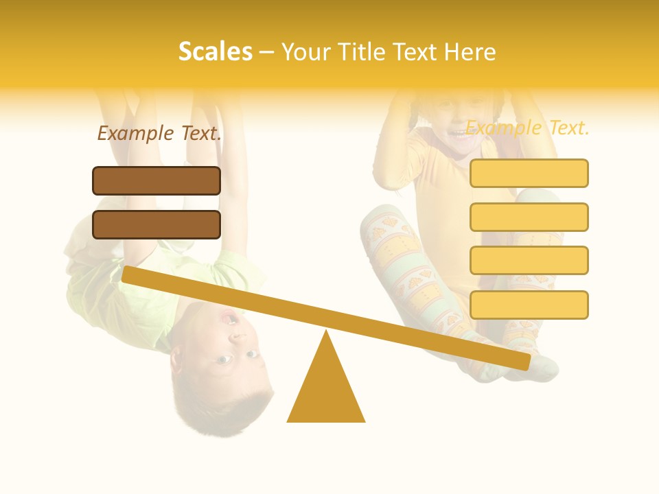 Standing Wave White PowerPoint Template