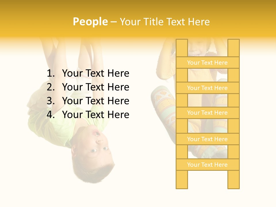 Standing Wave White PowerPoint Template