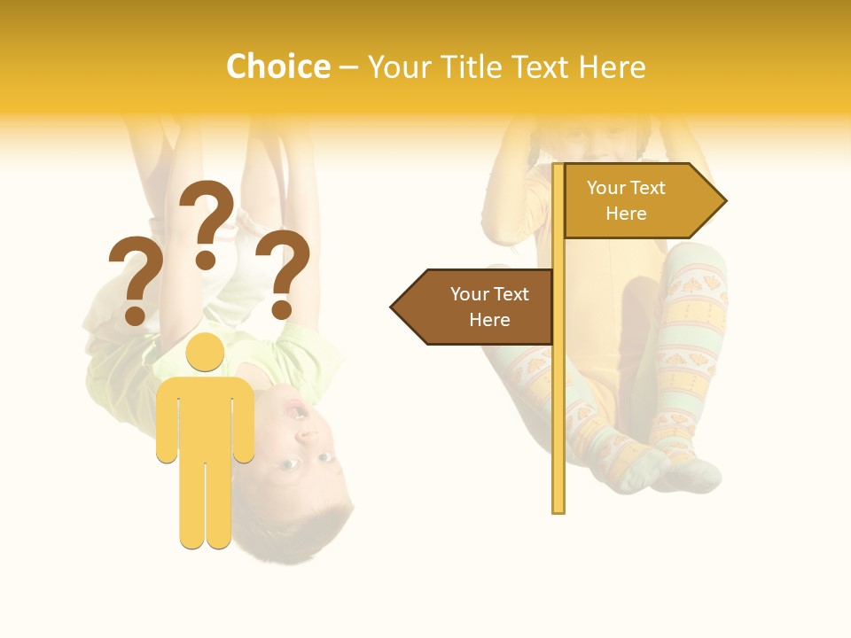 Standing Wave White PowerPoint Template