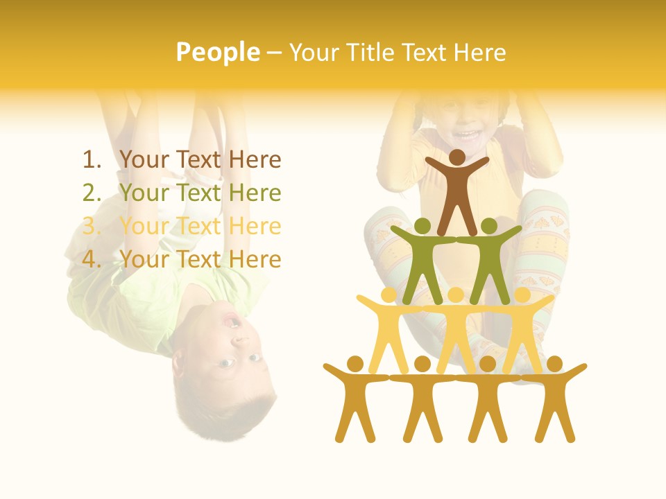 Standing Wave White PowerPoint Template