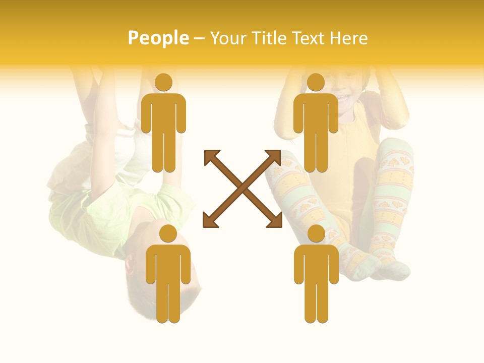 Standing Wave White PowerPoint Template