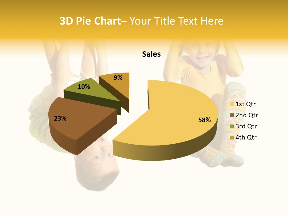 Standing Wave White PowerPoint Template