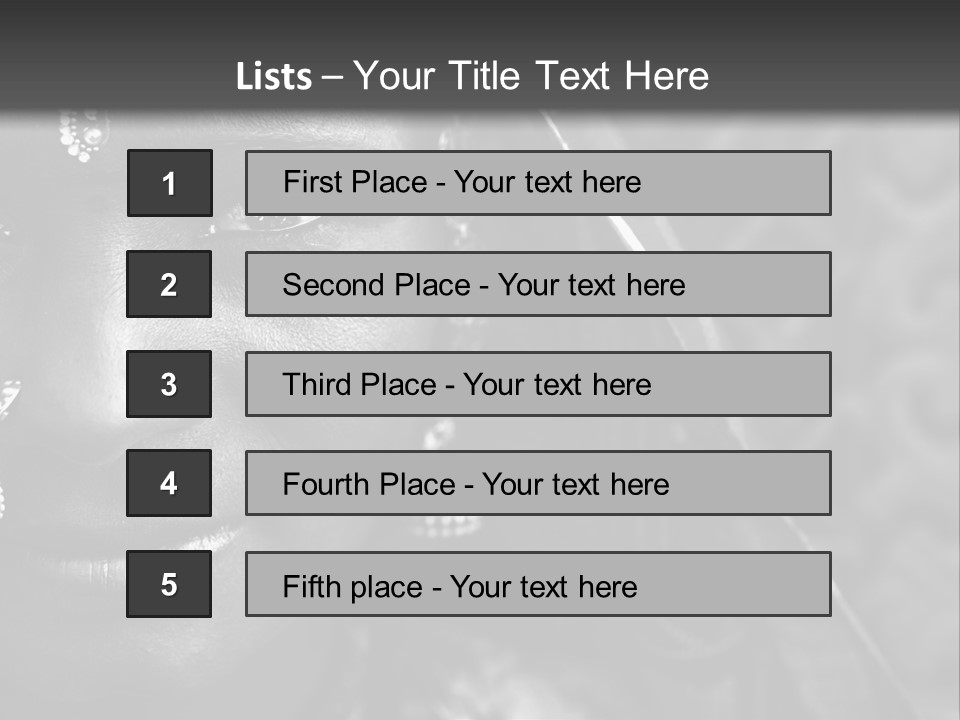 Wellness Senior Mother PowerPoint Template