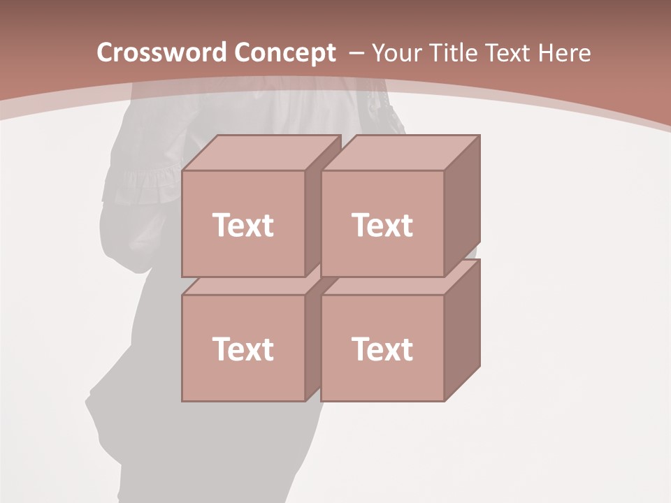 Sad Wellness Pensioner PowerPoint Template