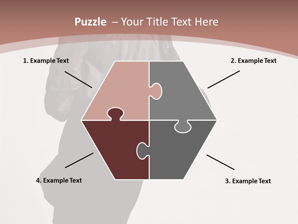 Sad Wellness Pensioner PowerPoint Template