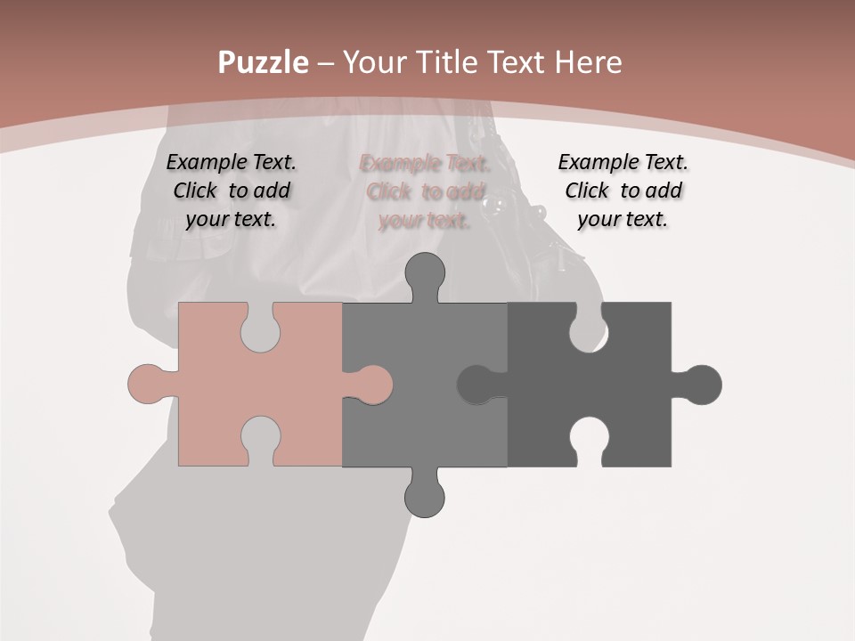 Sad Wellness Pensioner PowerPoint Template