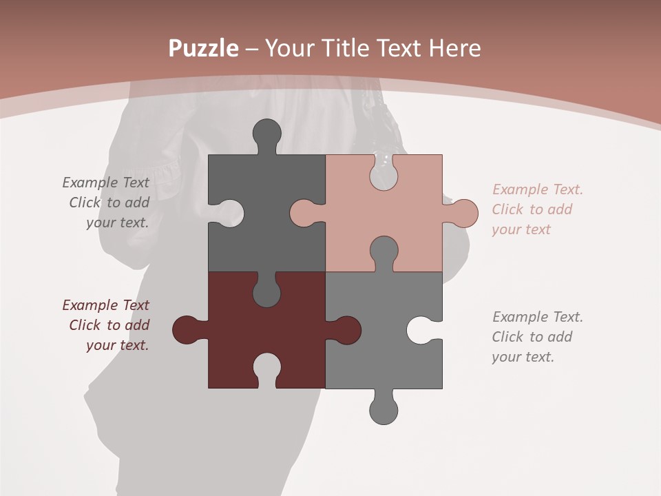 Sad Wellness Pensioner PowerPoint Template