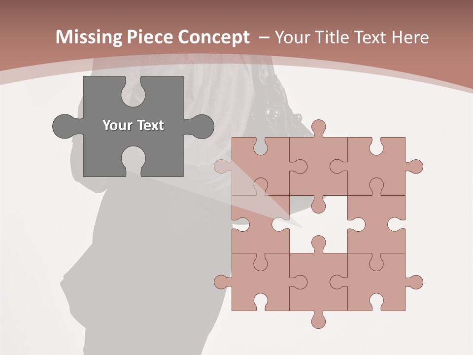 Sad Wellness Pensioner PowerPoint Template