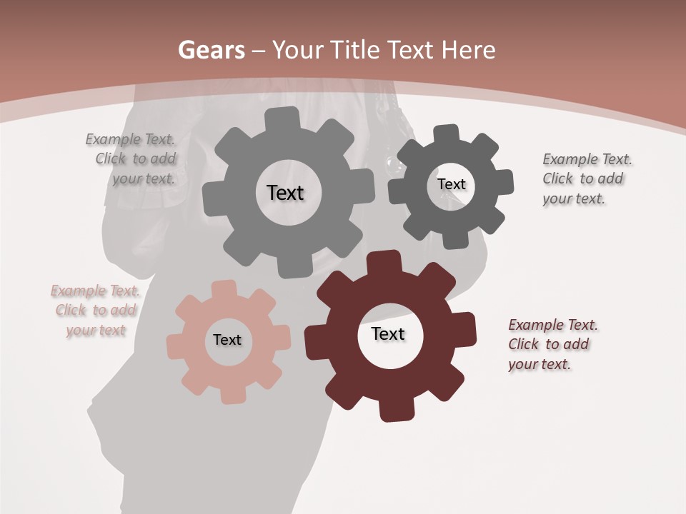 Sad Wellness Pensioner PowerPoint Template