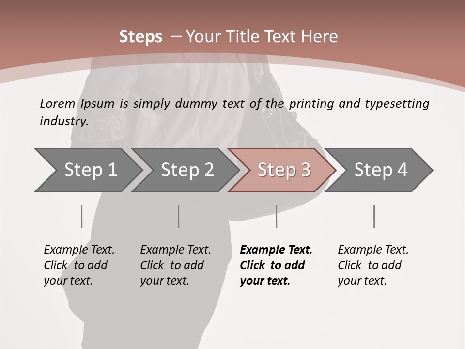 Sad Wellness Pensioner PowerPoint Template