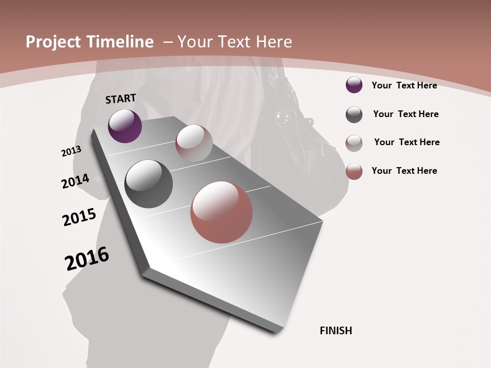 Sad Wellness Pensioner PowerPoint Template