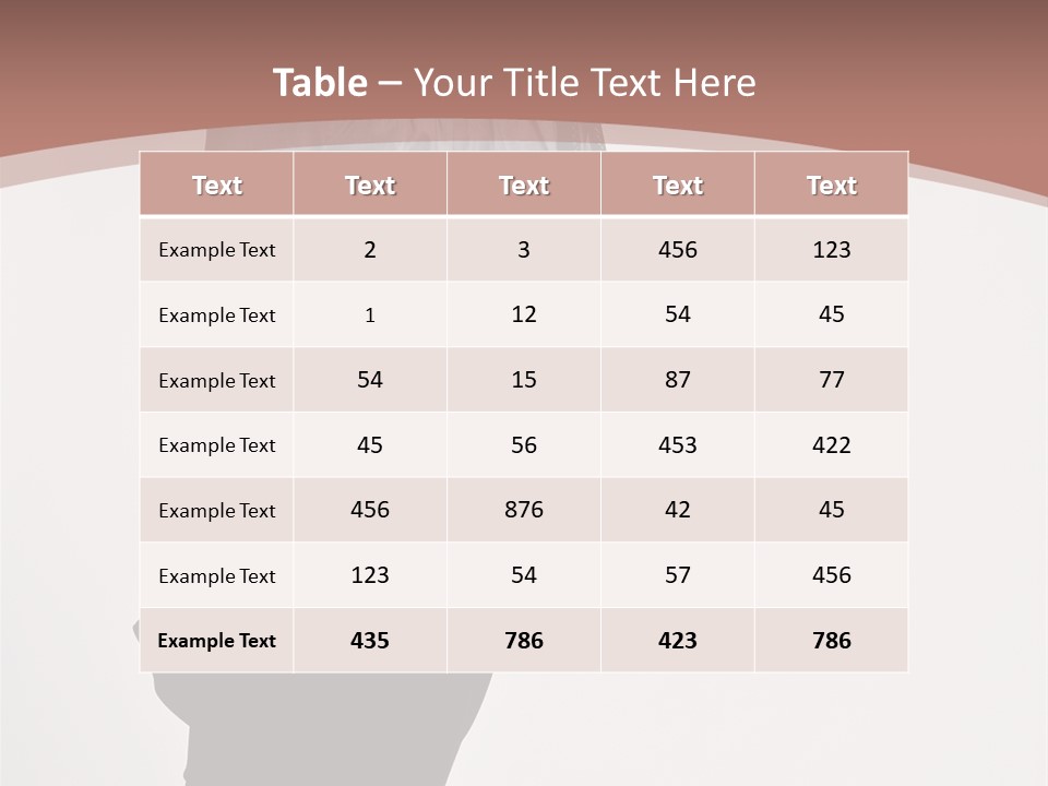 Sad Wellness Pensioner PowerPoint Template