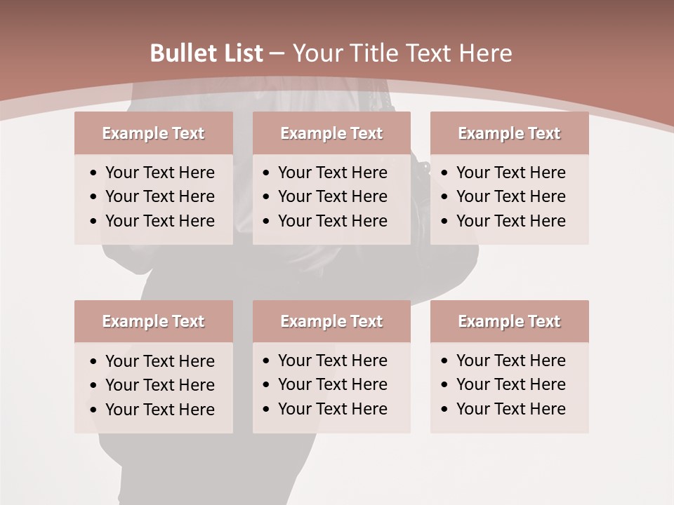 Sad Wellness Pensioner PowerPoint Template