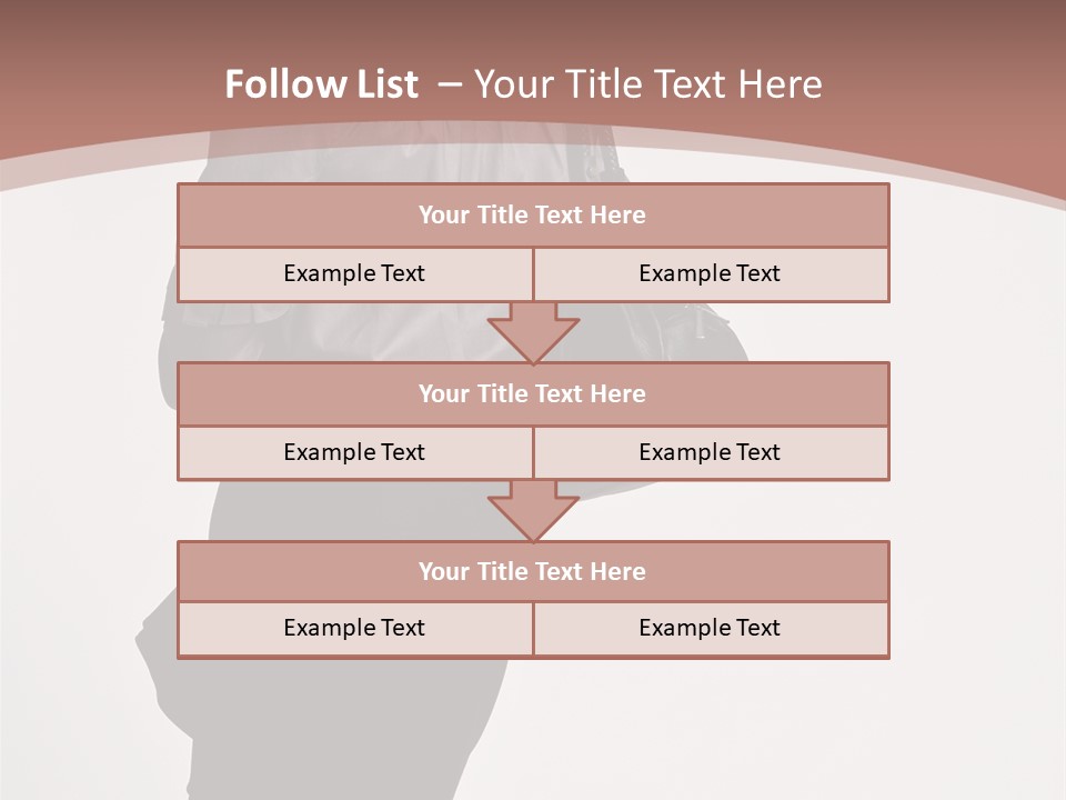 Sad Wellness Pensioner PowerPoint Template