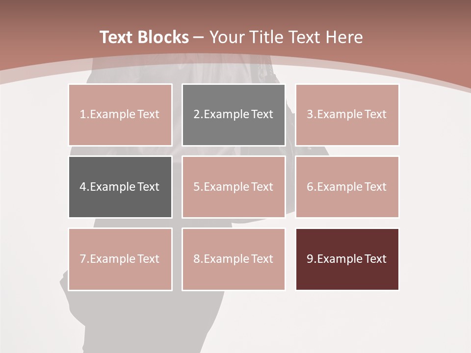 Sad Wellness Pensioner PowerPoint Template