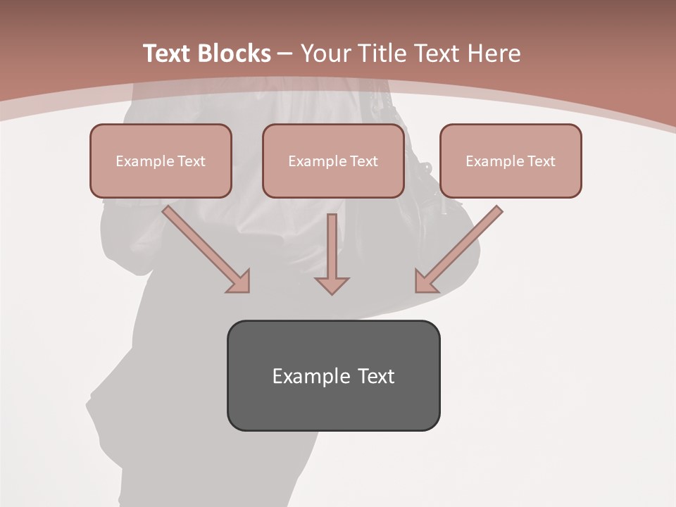 Sad Wellness Pensioner PowerPoint Template