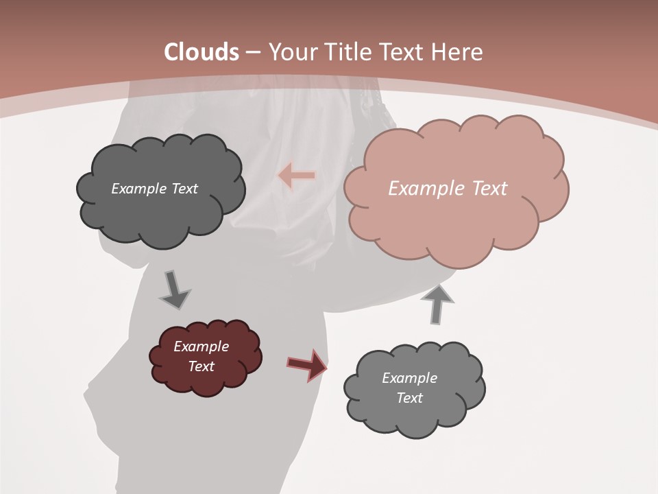 Sad Wellness Pensioner PowerPoint Template