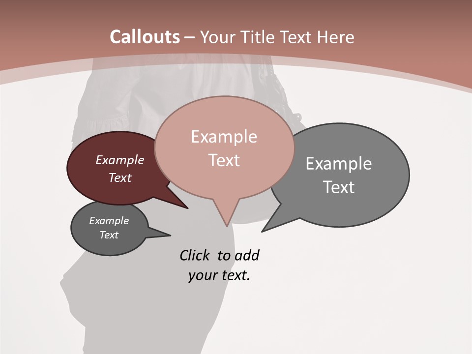 Sad Wellness Pensioner PowerPoint Template
