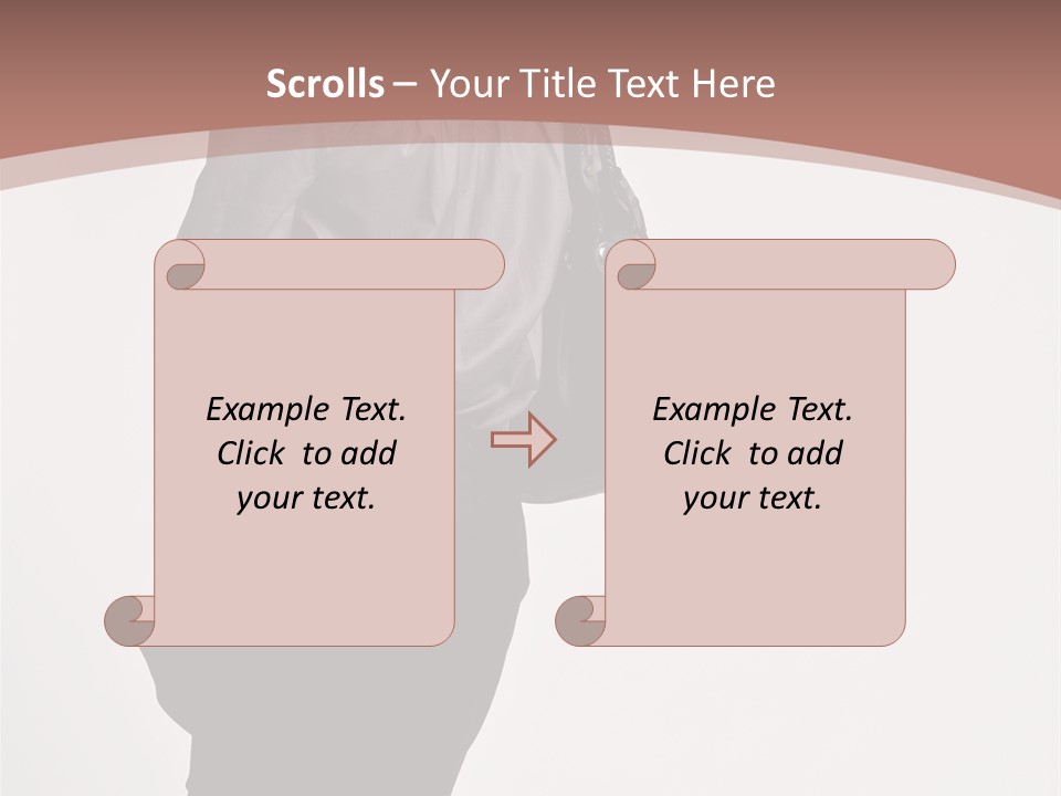 Sad Wellness Pensioner PowerPoint Template