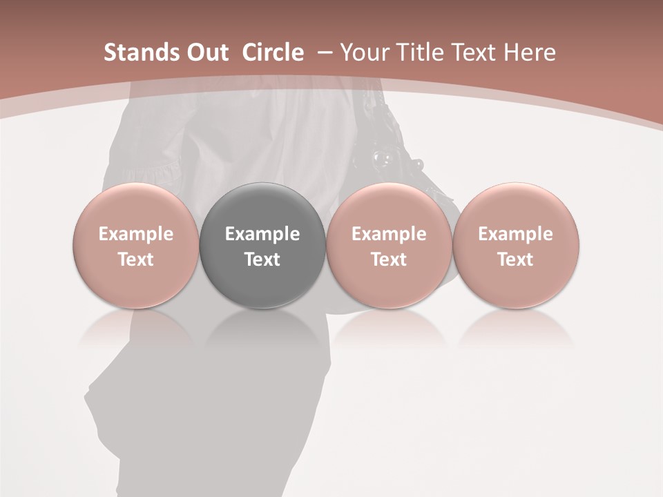 Sad Wellness Pensioner PowerPoint Template