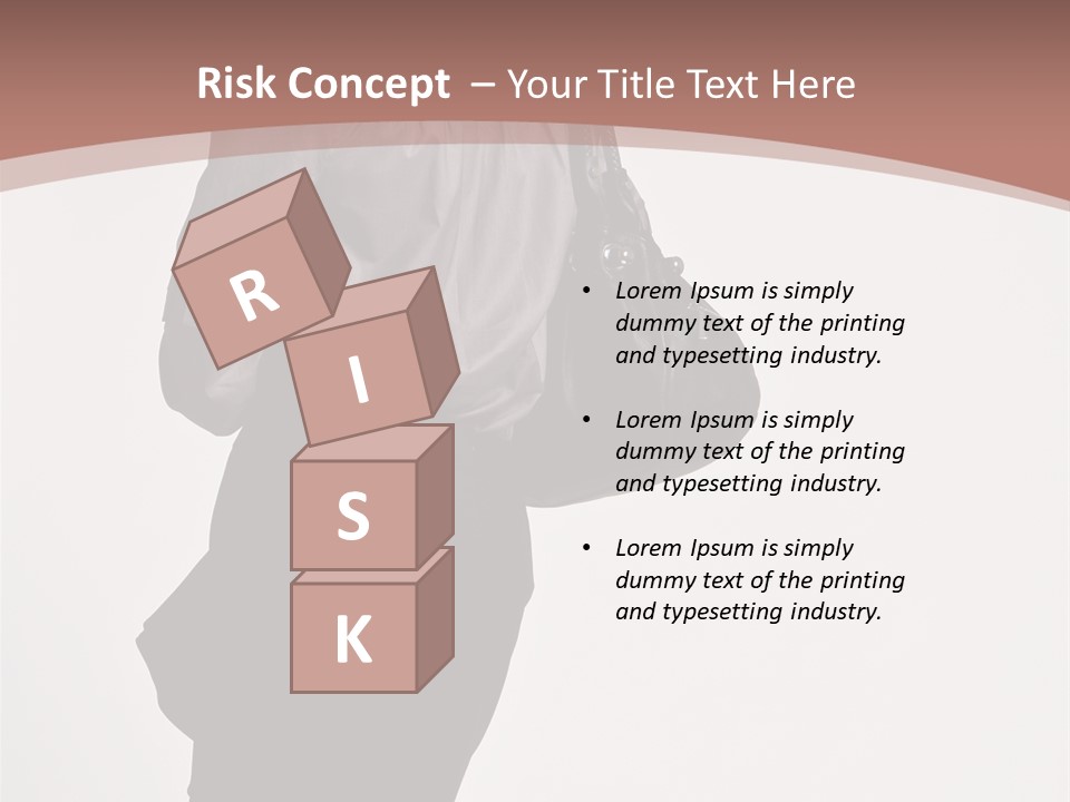 Sad Wellness Pensioner PowerPoint Template