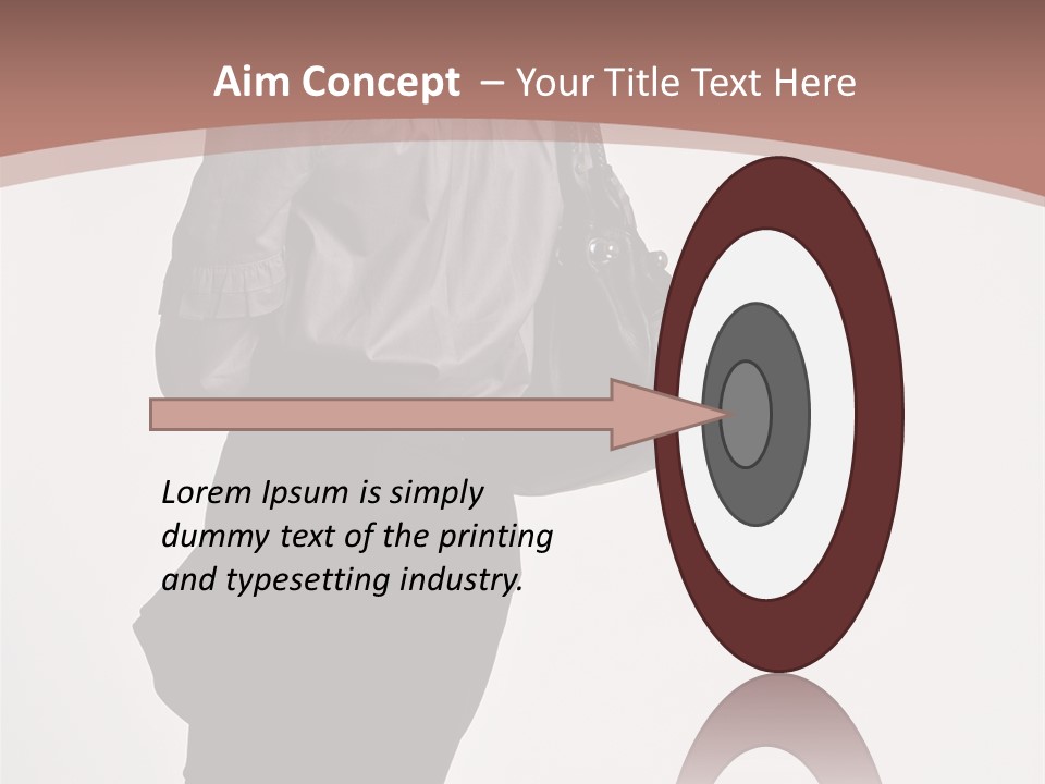 Sad Wellness Pensioner PowerPoint Template