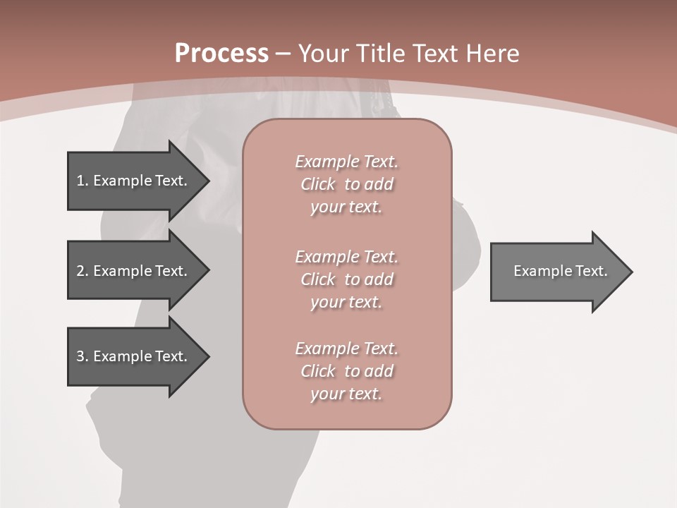 Sad Wellness Pensioner PowerPoint Template