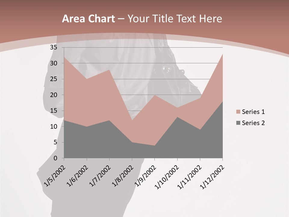 Sad Wellness Pensioner PowerPoint Template