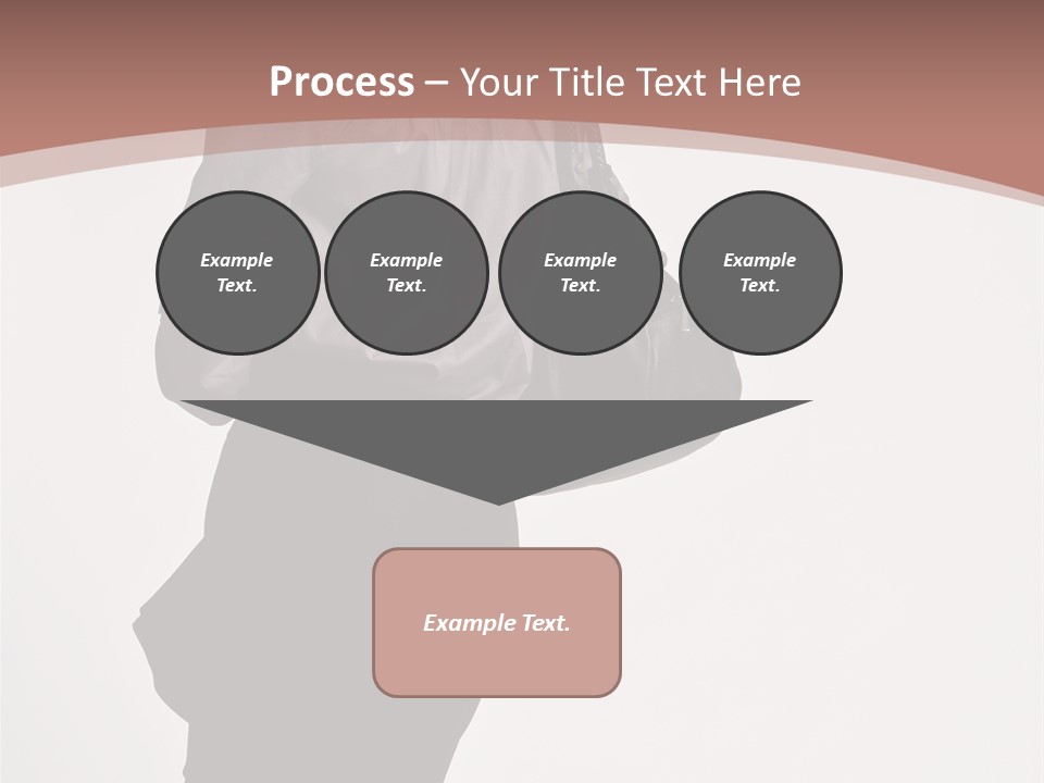 Sad Wellness Pensioner PowerPoint Template