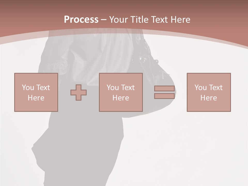 Sad Wellness Pensioner PowerPoint Template
