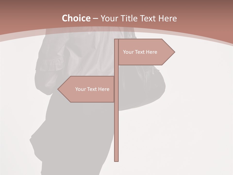 Sad Wellness Pensioner PowerPoint Template