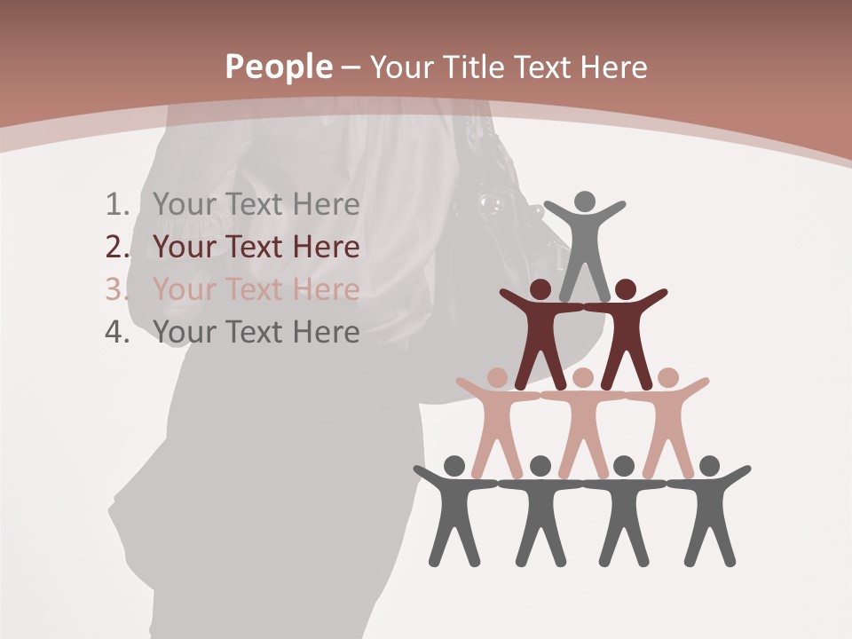 Sad Wellness Pensioner PowerPoint Template