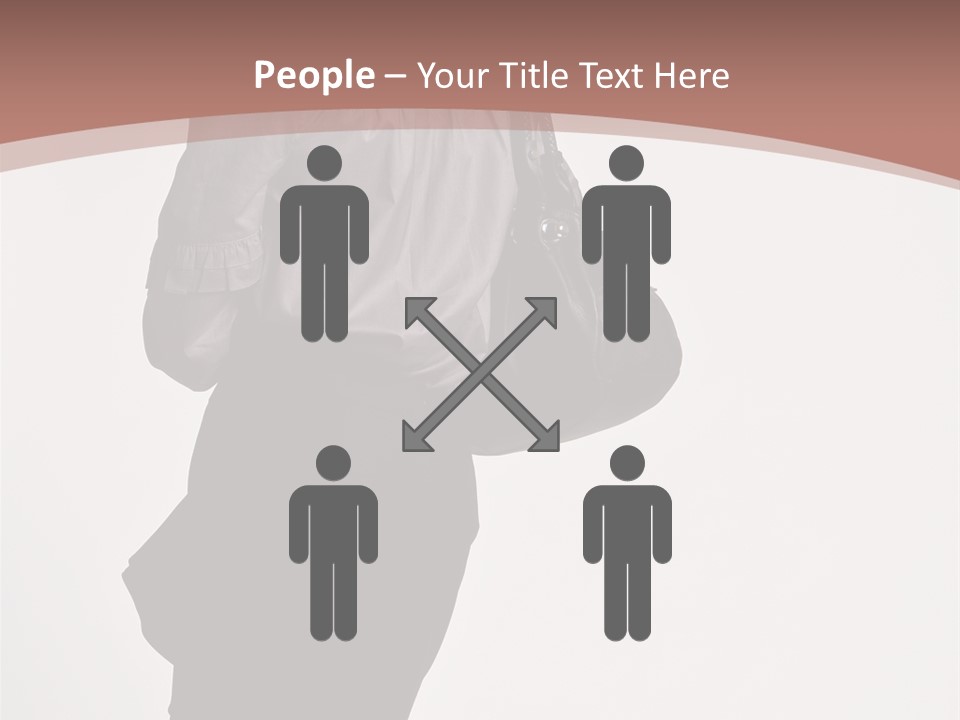 Sad Wellness Pensioner PowerPoint Template