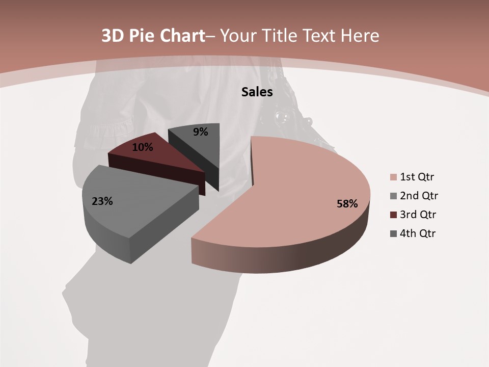 Sad Wellness Pensioner PowerPoint Template