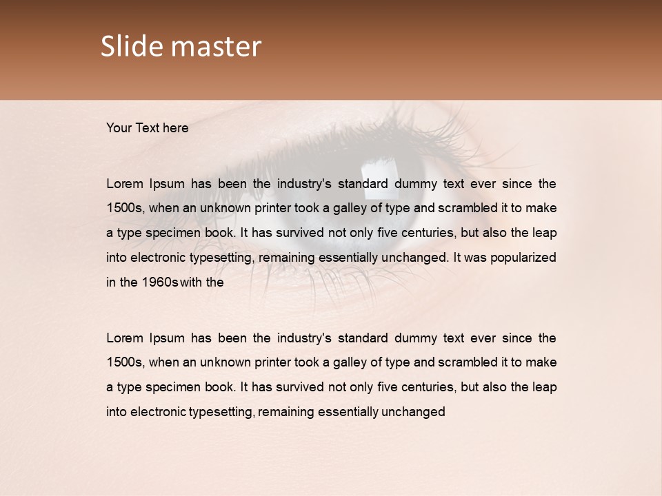 Sand Caucasian Elderly PowerPoint Template