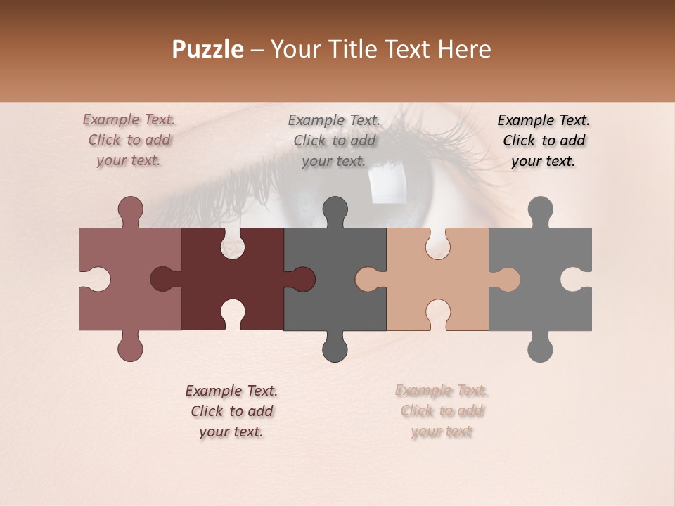 Sand Caucasian Elderly PowerPoint Template