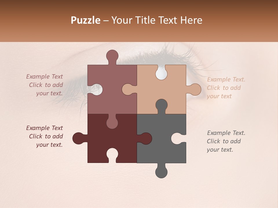 Sand Caucasian Elderly PowerPoint Template