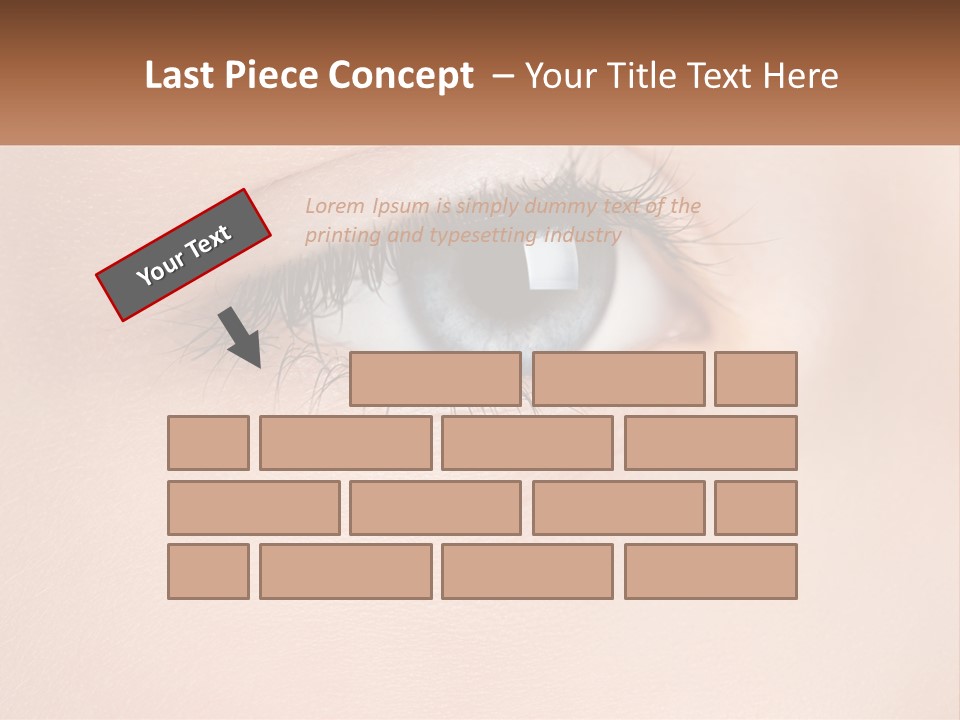 Sand Caucasian Elderly PowerPoint Template