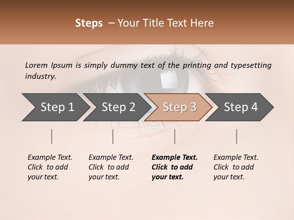 Sand Caucasian Elderly PowerPoint Template