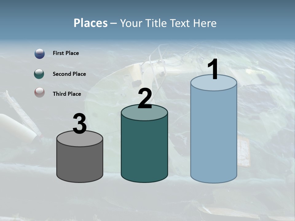 Ocean Single Mother PowerPoint Template