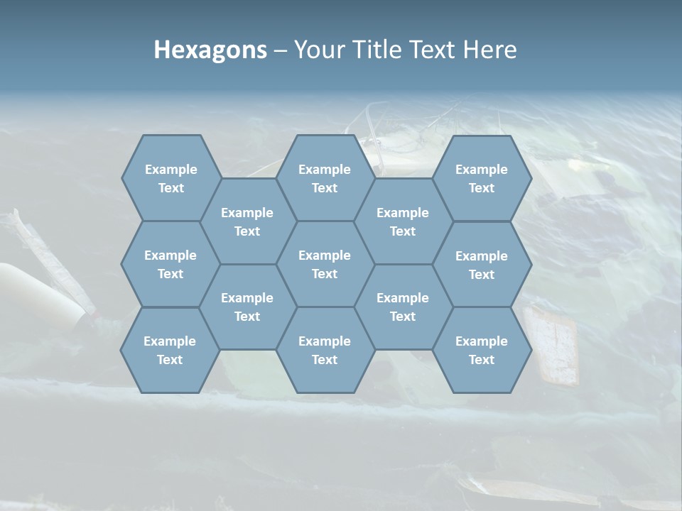 Ocean Single Mother PowerPoint Template